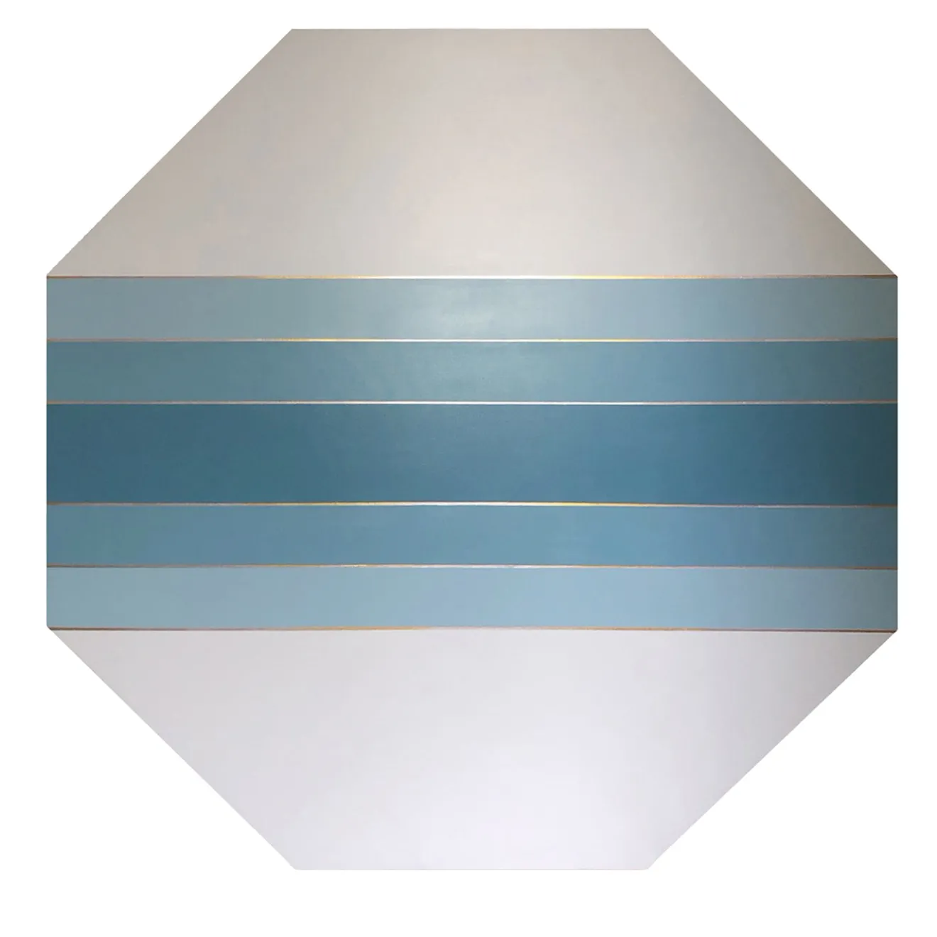 Elona Izrailova Pannello Decorativo Ottagonale Harmony Azzurro