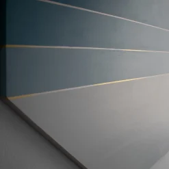 Elona Izrailova Pannello Decorativo Ottagonale Harmony Azzurro