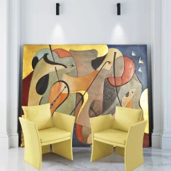 Cupioli Pannello decorativo Vibrazioni Materiche e Armonie Musicali