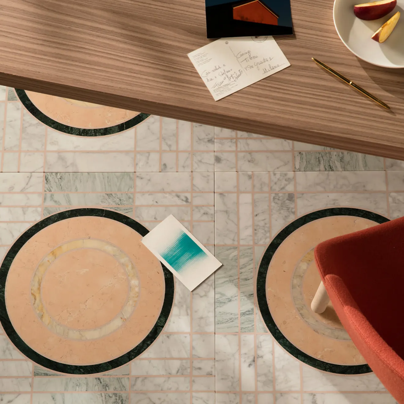 Del Savio 1910 Pannello in marmo Eidola Icon di Mae Engelgeer