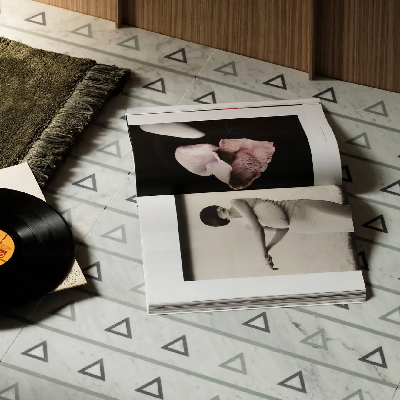 Del Savio 1910 Pannello in marmo Standard Geometries Triangles di David/Nicolas