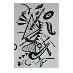 Cupioli Pannello murale decorativo Capricci Musicanti 3 Selenite