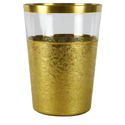 Griffe Montenapoleone by Vetrerie di Empoli Pattumiera in vetro con base ispirata a Michelangelo