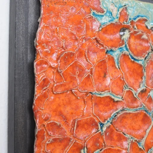Todini Sculture Penetrazioni 1 Pannello in ceramica di ispirazione vulcanica