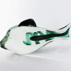 Madeforsoul Pesce sommerso Scultura in vetro di Murano