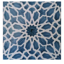 Arcea Handmade Design Piastrella di ceramica turchese Grinda