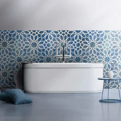 Arcea Handmade Design Piastrella di ceramica turchese Grinda