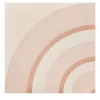 Francesco De Maio Piastrella Geometrie D’Ombra In Ceramica Rosa Motivo Circolare
