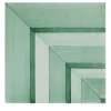 Francesco De Maio Piastrella Geometrie D’Ombra In Ceramica Verde Rame Motivo Quadrato