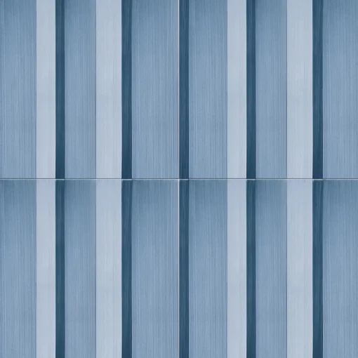 Francesco De Maio Piastrella Geometrie D’Ombra In Ceramica Blu Motivo A Linee