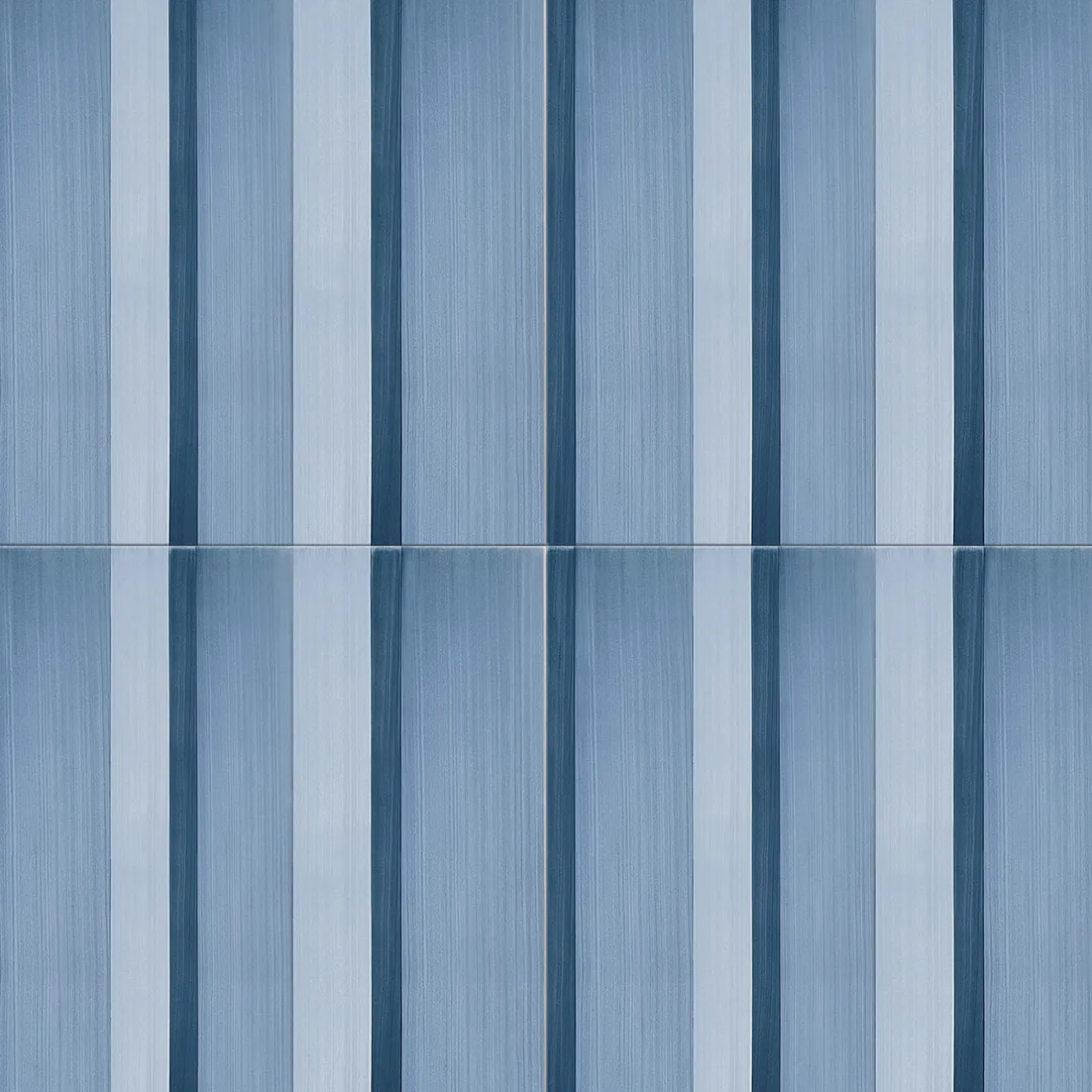Francesco De Maio Piastrella Geometrie D’Ombra In Ceramica Blu Motivo A Linee