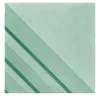 Francesco De Maio Piastrella Geometrie D’Ombra In Ceramica Verde Rame Motivo Triangolare
