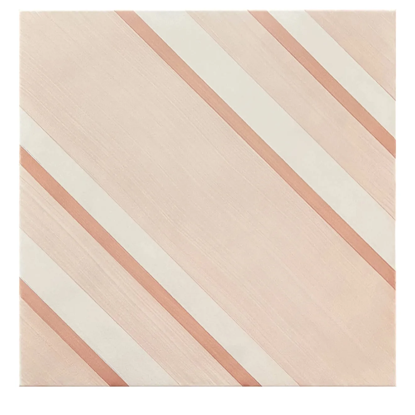 Francesco De Maio Piastrella Geometrie D’Ombra In Ceramica Rosa Cipria Motivo Diagonale