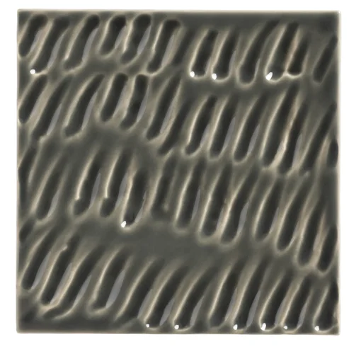 Bosa Piastrella Ippo in ceramica grigia fumé