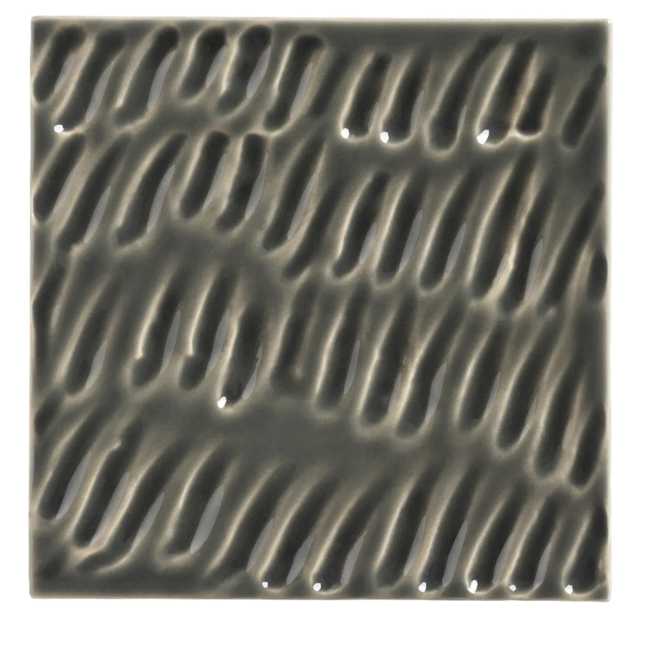 Bosa Piastrella Ippo in ceramica grigia fumé