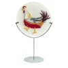 Vetrofuso Piatto decorativo Hen ⌀33cm