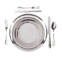 Pampaloni Piatto decorativo in argento sterling Troiana