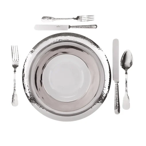 Pampaloni Piatto decorativo in argento sterling Troiana