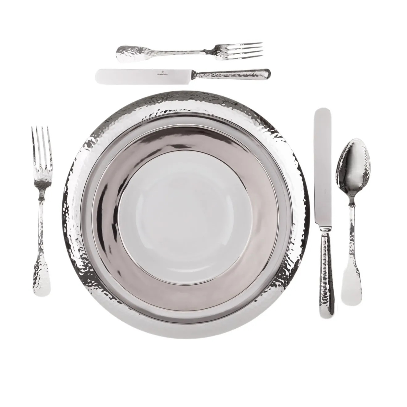 Pampaloni Piatto decorativo in argento sterling Troiana