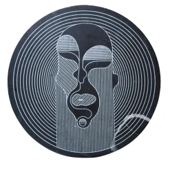 Editions Milano Piatto decorativo Marblelous XIII di Federico Pepe