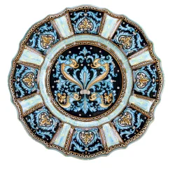 deBlona Piatto Decorativo Rotondo Dolphins