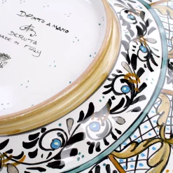 deBlona Piatto Decorativo Rotondo Dolphins