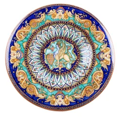 deBlona Piatto Decorativo Rotondo Dragons