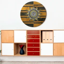 AV Metal Piatto Sole Al Centro con sfondo Sa Burra