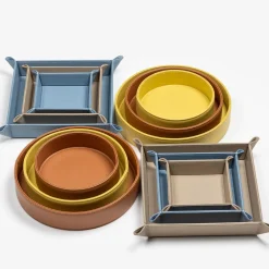 Foglizzo 1921 Picasso Cielo Blue Svuotatasche Grande