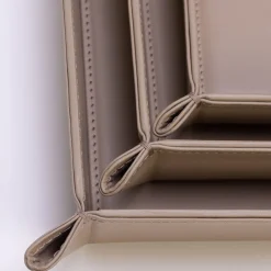 Foglizzo 1921 Picasso Seta Beige Svuotatasche Medio