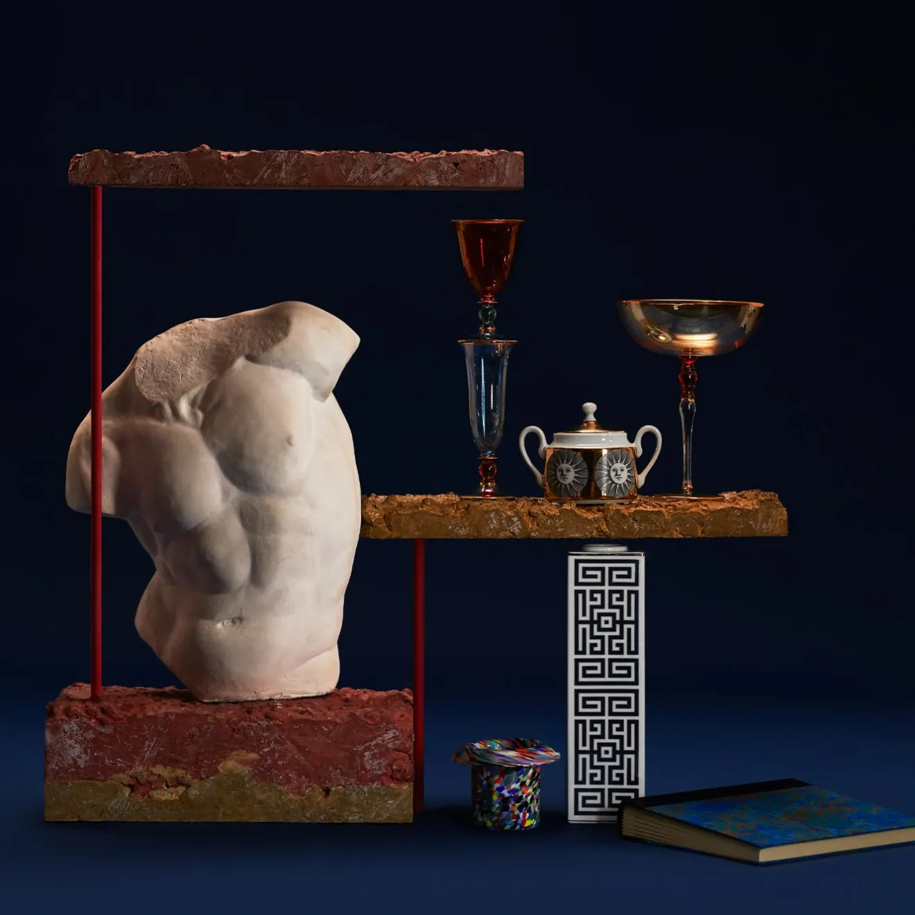 Galleria Romanelli Piccola scultura di torso di Gaddi