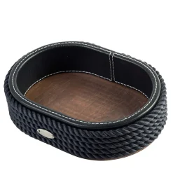 Marricreo Piccola videopoche ovale blu