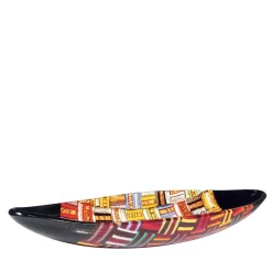 VéVé Glass Piccolo centrotavola in vetro di Murano Gondola Hermes di Andrea Orso