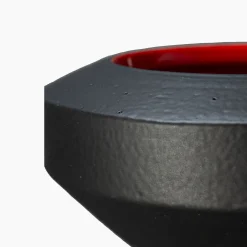 Bitossi Ceramiche Piccolo centrotavola nero di Arik Levy George