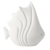 Lineasette Piccolo pesce tropicale in ceramica bianca