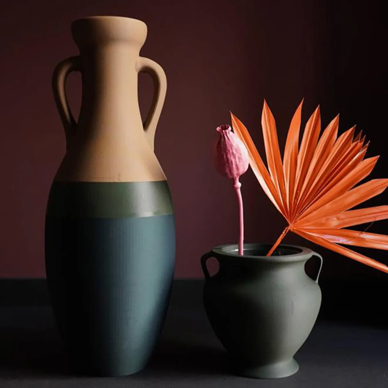 Pop Pot Poppea M Anfora verde