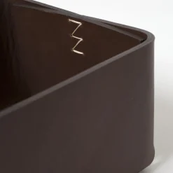 Oscar Maschera Porta asciugamani Regular marrone scuro di