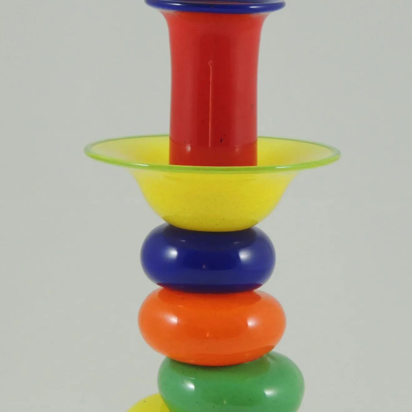 Gambaro e Tagliapietra Portacandele arancione Bilico