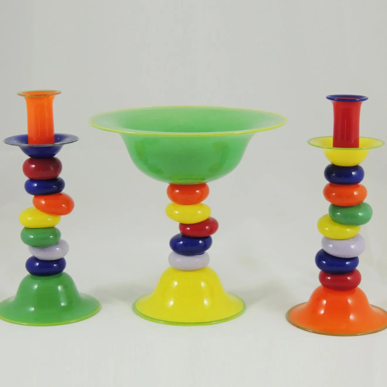 Gambaro e Tagliapietra Portacandele arancione Bilico