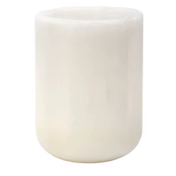 Editions Milano Portacandele Arch L in Onice bianco di Piet Boon