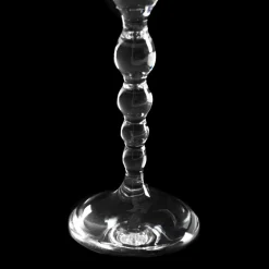 Cristalleria ColleVilca Portacandele basso in cristallo Collier