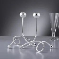 Bragagnolo Argenti Portacandele casuale Twist