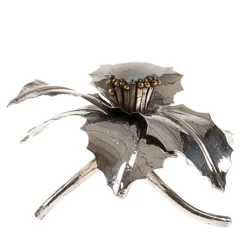 Fratelli Lisi Portacandele in argento sterling Holly