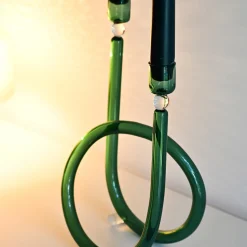 Casarialto Portacandele in vetro verde Dolce Vita