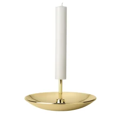 Ghidini 1961 Portacandele oro in ottone lucido di Studio Job