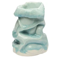 Vittorio Passaro Portacandele Stones in Porcellana Azzurro Chiaro #3