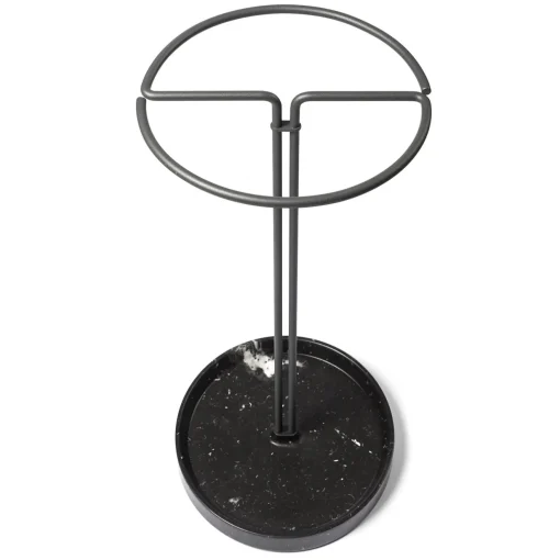 Salvatori Portaombrelli Pietra L07 in marmo Nero Marquinia di Piero Lissoni