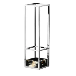 Arcahorn Portaombrelli Pluvio in acciaio inox con inserti in corno