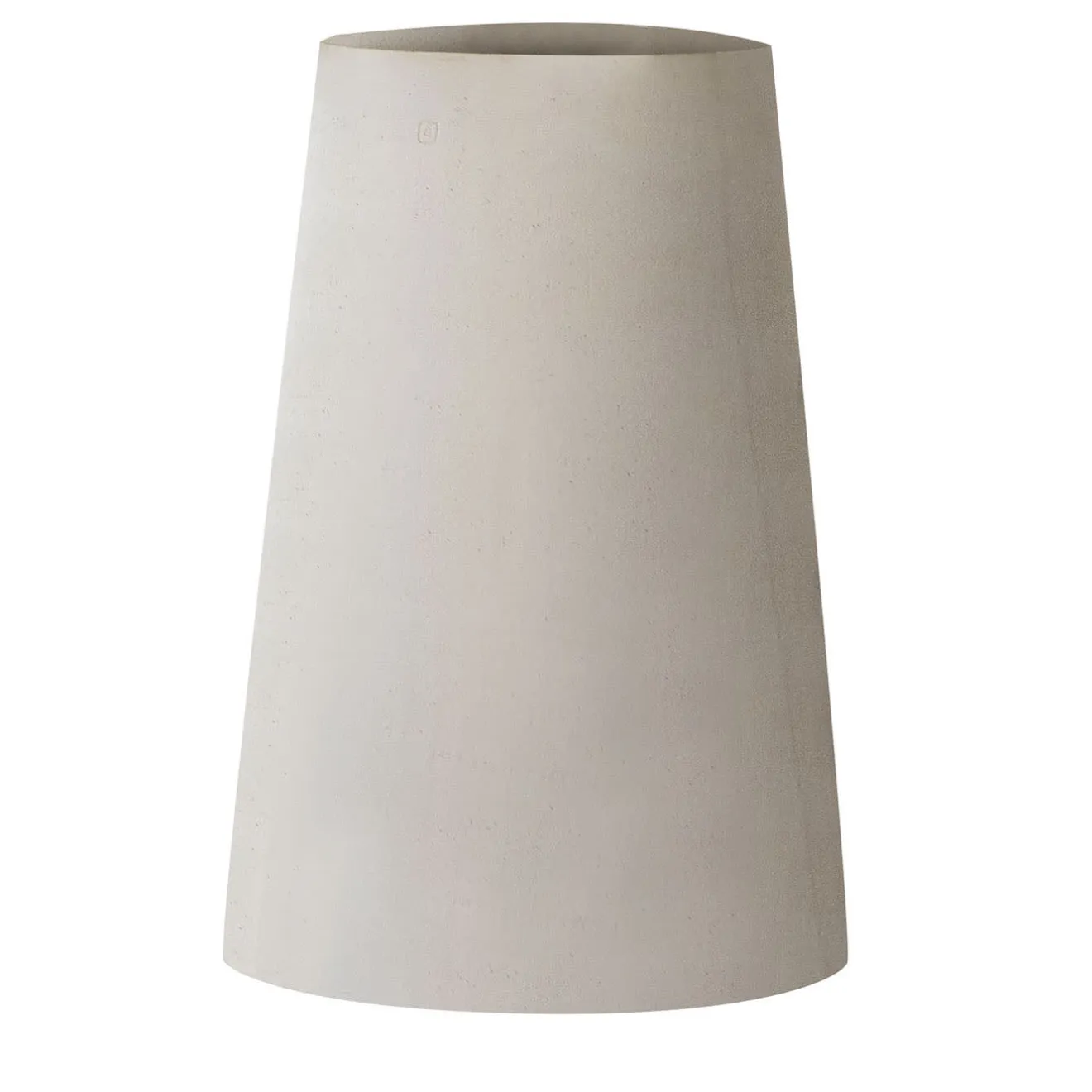 Pot à Porter Porto Rotondo Vaso tronco-conico in ceramica bianca