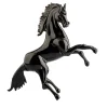 Officine di Murano 1295 Rampante Scultura zoomorfa nera